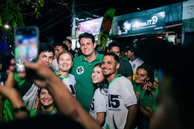 Orleans Brandão faz grande carreata em Imperatriz e reforça adesão popular