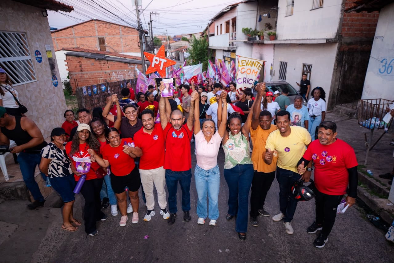 Cricielle reúne mais de 200 pessoas em caminhada no Coroadinho e Bom Jesus e amplia força da campanha
